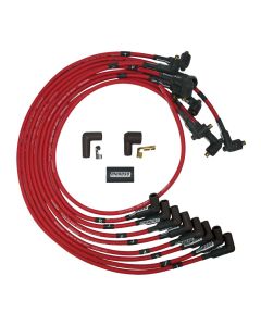 IGNITION WIRE SET, ULTRA 40, UNSLEEVED, BBC, NON-HEI, RED