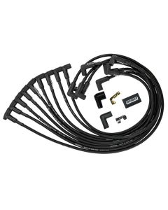IGNITION WIRE SET, ULTRA 40, UNSLEEVED, BBC, HEI, BLACK