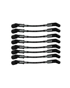 IGNITION WIRE SET, ULTRA 40, UNSLEEVED, GM LS, 9.75 IN., 135 DEGREE, BLACK