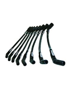 IGNITION WIRE SET, ULTRA 40, SLEEVED, GM LT, HIGH MOUNT COILS, BLACK
