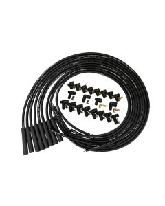 IGNITION WIRE SET, ULTRA 40, UNIV, STR. BOOTS, BK