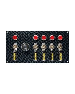 SWITCH PANEL, TOGGLE, GREY/BLACK
