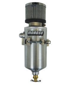 TANK, BREATHER, CATCH CAN,  -8 AN MALE FITTING