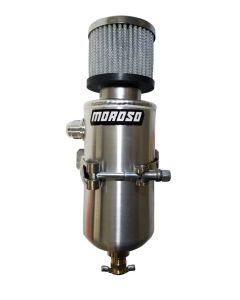 TANK, BREATHER, CATCH CAN,  -10 AN MALE FITTING