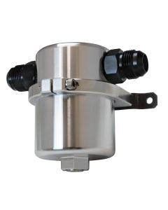 SEPARATOR, AIR OIL, CATCH CAN, BILLET -12 AN UNIVERSAL