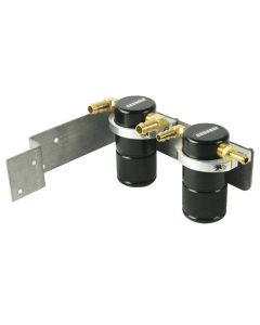 SEPARATOR, AIR OIL, CATCH CAN, SMALL BODY, BLACK FINISH, SUBARU WRX, 08-14