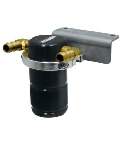 SEPARATOR, AIR OIL, CATCH CAN, SMALL BODY, BLACK FINISH,  DODGE CHALLENGER, CHARGER HELLCAT, 15-19