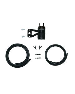 SEPARATOR, AIR OIL, H-D MILWAUKEE 8, TOURING MODELS,  WITH STOCK & SCREAMING EAGLE AIR CLEANER, DOES NOT FIT HEAVY BREATHER, BLACK