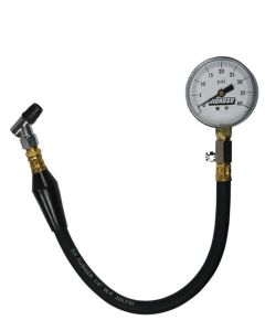 TIRE GAUGE, 40 PSI, 2 5/8 IN DISPLAY, 2 PERCENT ACCURACY