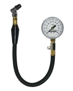 TIRE GAUGE, 60 PSI, 2 5/8 IN DISPLAY, 2 PERCENT ACCURACY