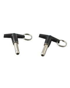 QUICK RELEASE PIN, 3/8 IN. DIA X 1 IN. LONG, TWO PACK