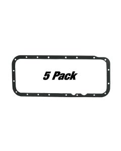 GASKET, OIL PAN ONE PIECE, CHRYSLER 361-440, HEMI, KB, BAE, 5 PACK