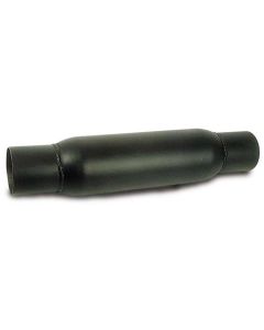 MUFFLER, HIGH FLOW, 3.5 IN DIAMETER, STEEL
