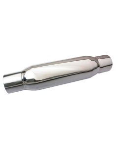 MUFFLER, SPIRAL FLOW, 3.5  IN DIAMETER, STAINLESS STEEL