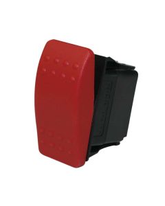 ROCKER, MOMENTARY SWITCH RED COVER, REPLACEMENT