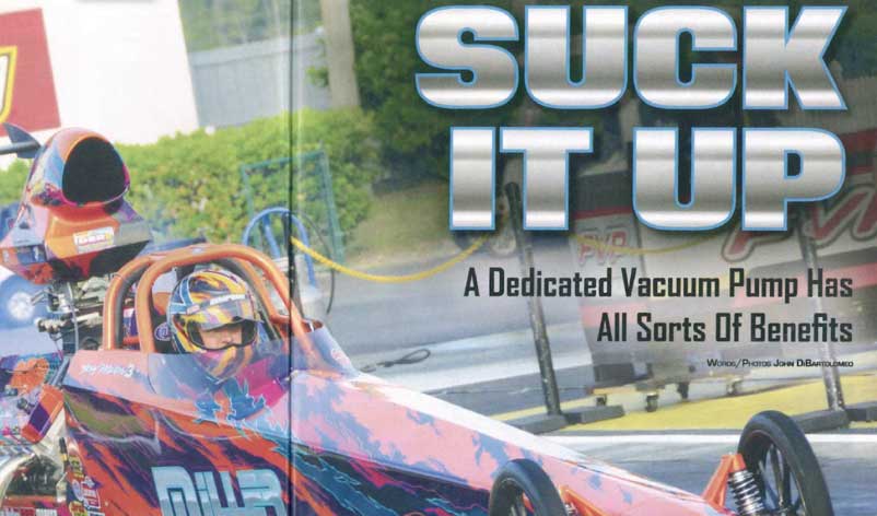 Drag Racing Edge: Featured Article! "Suck It Up!"