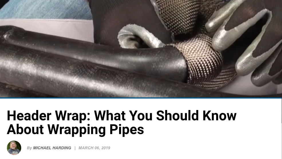 Ford Muscle: What you should know about Wrapping Pipes