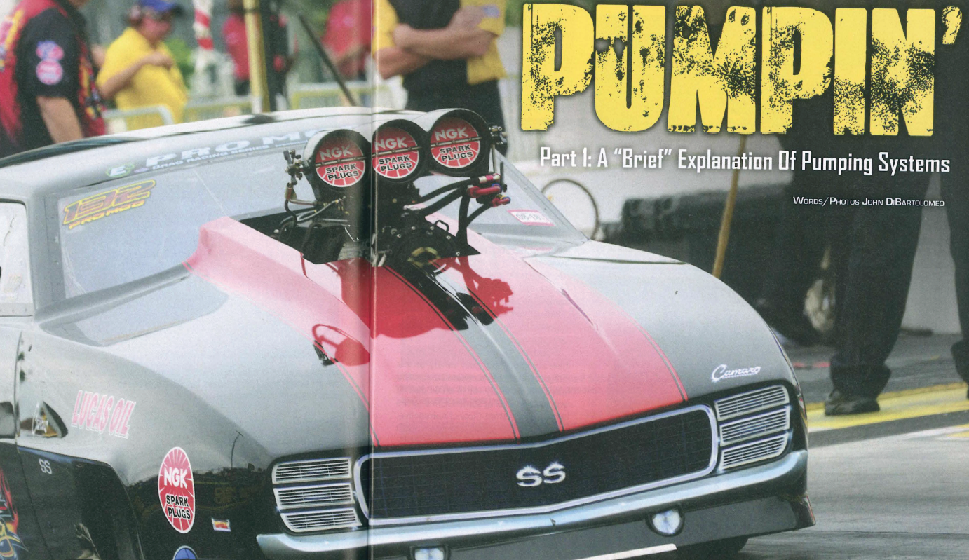 Drag Racing Edge: "Pumpin'"; Featured Article!