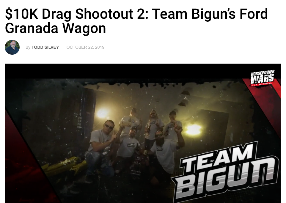 Street Muscle Mag: Featured 'Team Bigun's Ford Grenada Wagon'